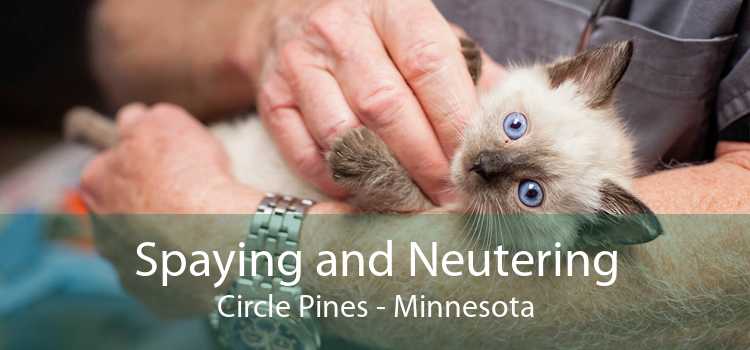 Spaying and Neutering Circle Pines - Minnesota